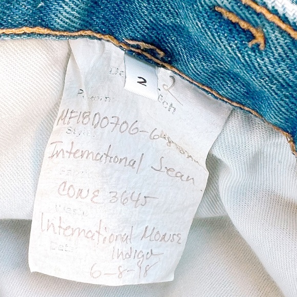 MONSE/NWOT Women’s Denim Button Up Denim Sz 28 - Picture 6 of 13